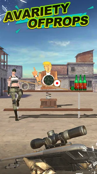 Gun Shooting Range  [МОД Unlimited Money] Screenshot 1