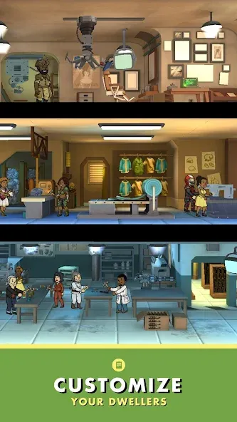 Fallout Shelter (Фоллаут Шелтер)  [МОД Mega Pack] Screenshot 5