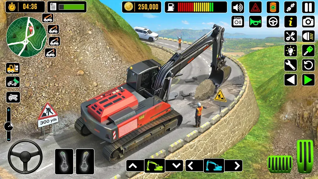 City Road Construction Games (Сити Роад Конструкшн Геймс)  [МОД Unlimited Money] Screenshot 1