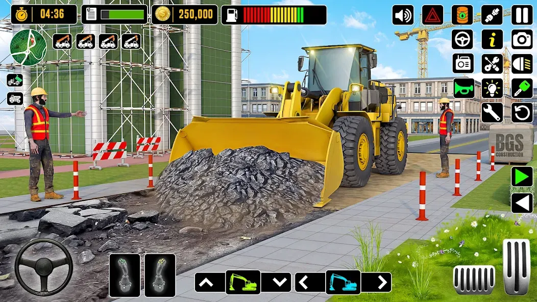 City Road Construction Games (Сити Роад Конструкшн Геймс)  [МОД Unlimited Money] Screenshot 2