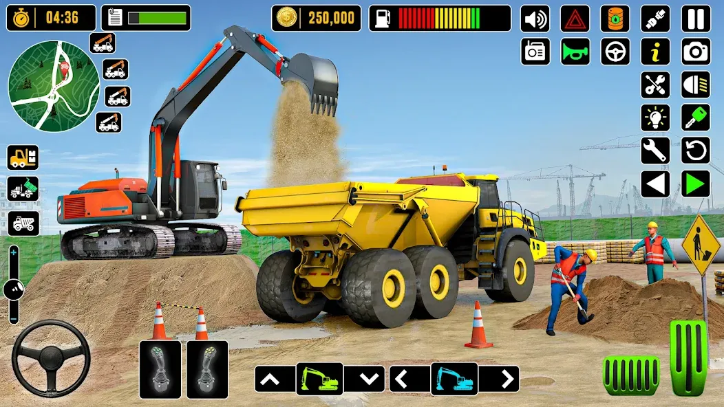 City Road Construction Games (Сити Роад Конструкшн Геймс)  [МОД Unlimited Money] Screenshot 3