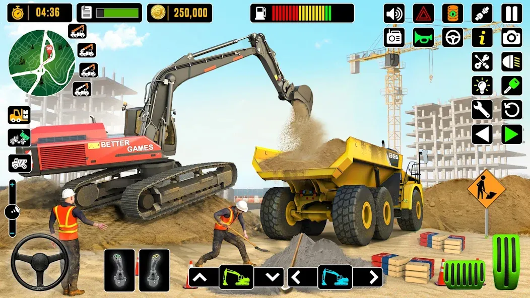 City Road Construction Games (Сити Роад Конструкшн Геймс)  [МОД Unlimited Money] Screenshot 5