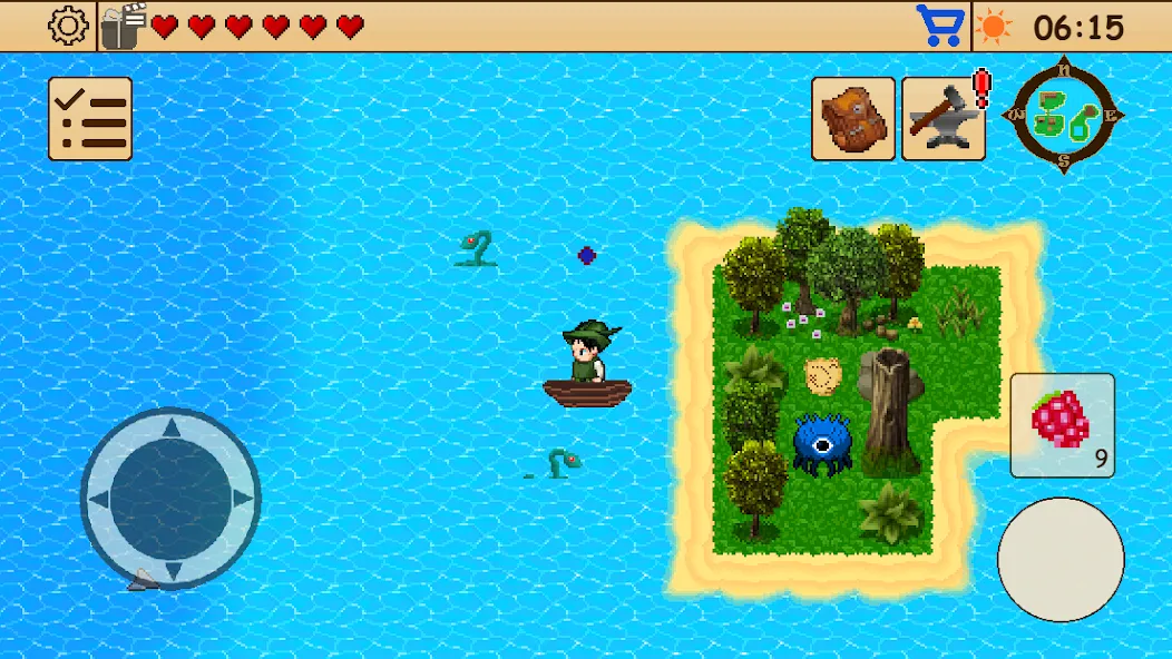 Survival RPG 1: Island Escape (Сурвивал РПГ 1)  [МОД Много денег] Screenshot 1