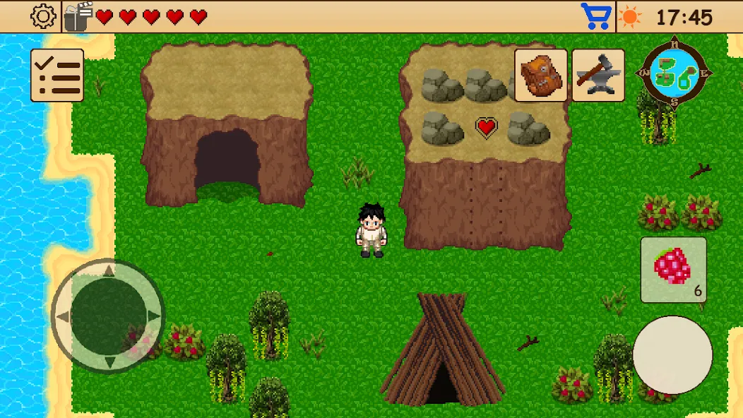 Survival RPG 1: Island Escape (Сурвивал РПГ 1)  [МОД Много денег] Screenshot 3