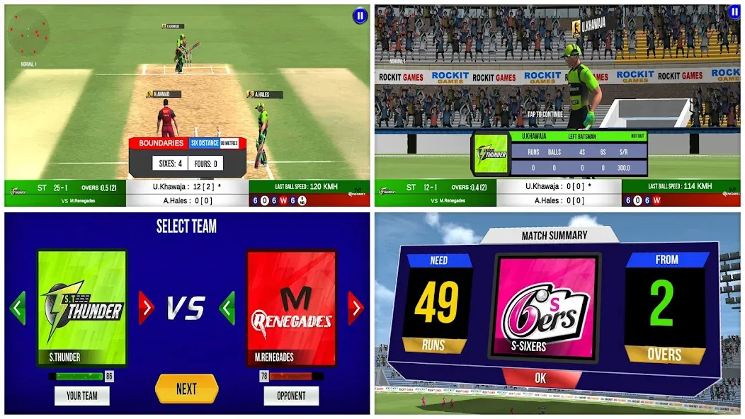 Aussie T20 Cricket Game 2023  [МОД Меню] Screenshot 4