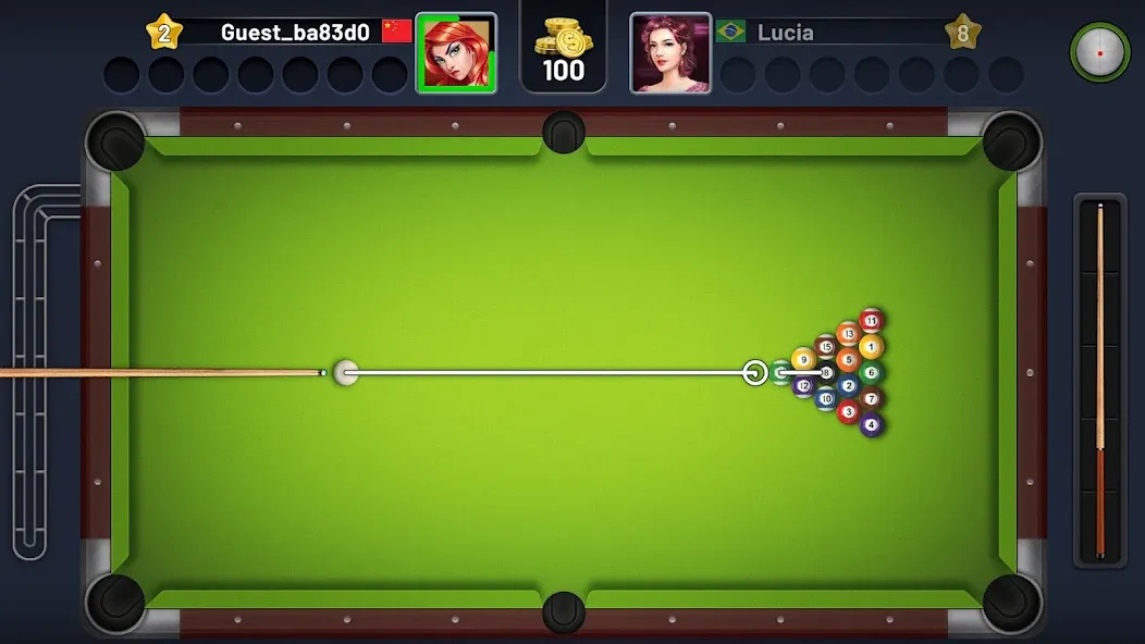 8 Pool Clash (Пул Клаш)  [МОД Много монет] Screenshot 2