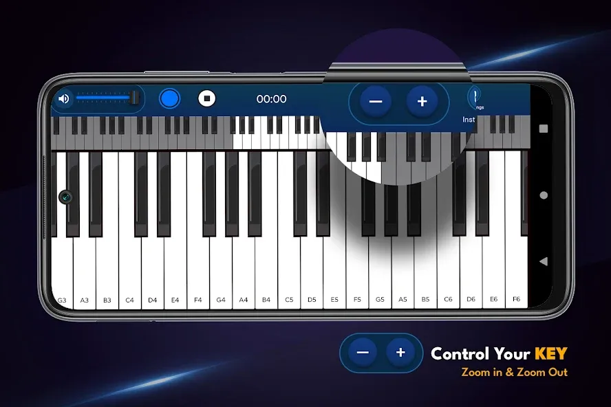 Real Piano Keyboard  [МОД Бесконечные монеты] Screenshot 4