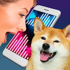 Скачать взломанную Dog Translator Pet Speak Talk  [МОД Mega Pack] - последняя версия apk на Андроид