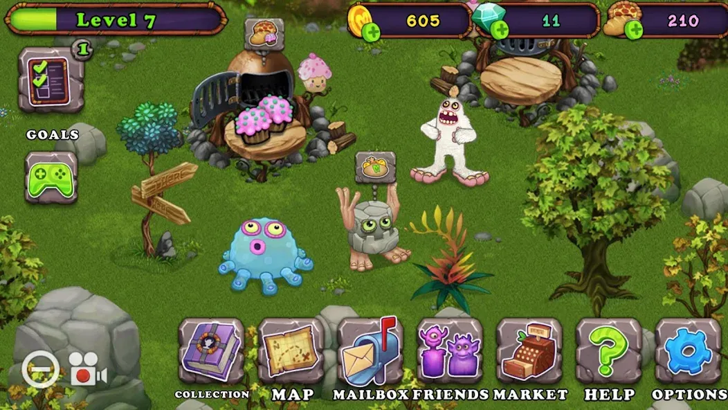 My Singing Monsters (Май Сингинг Монстерс)  [МОД Бесконечные монеты] Screenshot 5