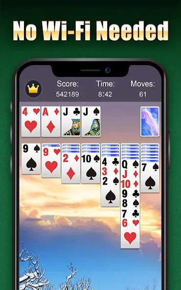 Solitaire  [МОД Все открыто] Screenshot 3