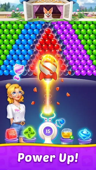 Bubble Shooter Home  [МОД Все открыто] Screenshot 2