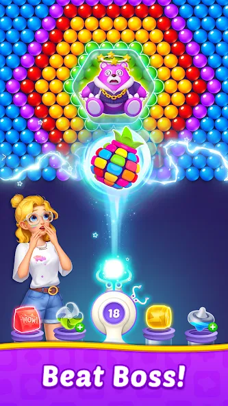 Bubble Shooter Home  [МОД Все открыто] Screenshot 3