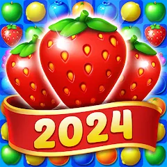 Скачать взлом Fruit Diary - Match 3 Games  [МОД Бесконечные монеты] - стабильная версия apk на Андроид