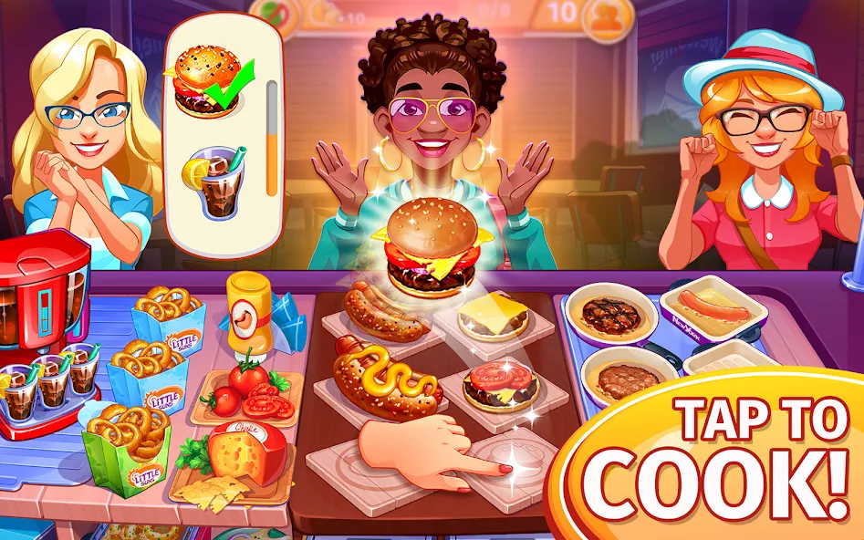 Cooking Craze: Restaurant Game  [МОД Меню] Screenshot 1