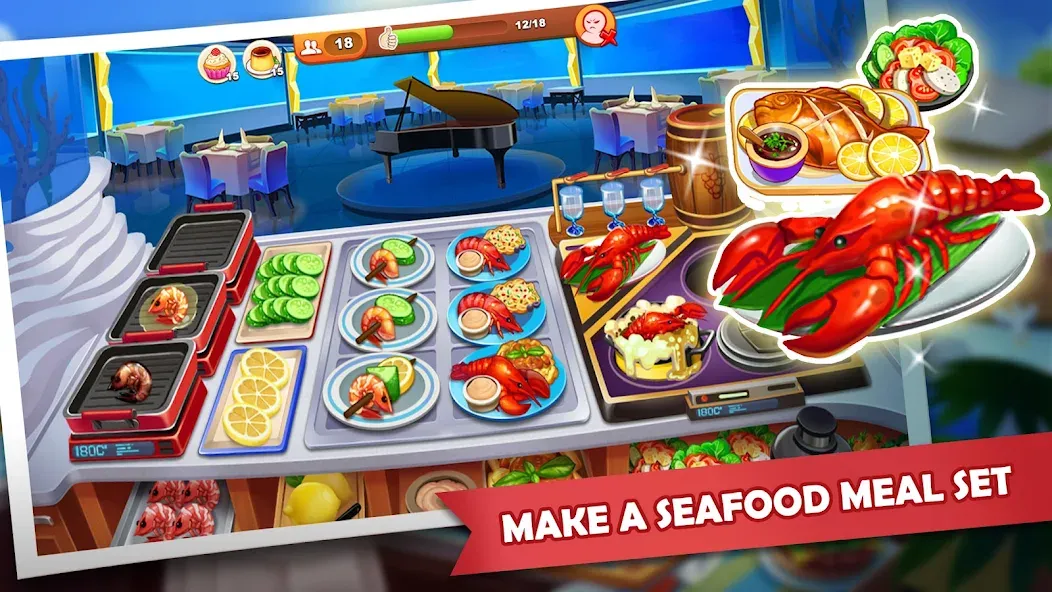 Cooking Madness: A Chef's Game  [МОД Unlimited Money] Screenshot 3