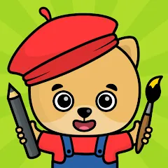 Скачать взломанную Kids Coloring & Drawing Games  [МОД Бесконечные монеты] - полная версия apk на Андроид