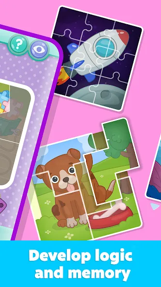 Kids Puzzles: Games for Kids  [МОД Menu] Screenshot 5