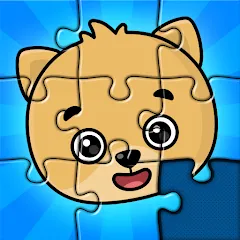 Взлом Kids Puzzles: Games for Kids  [МОД Menu] - стабильная версия apk на Андроид