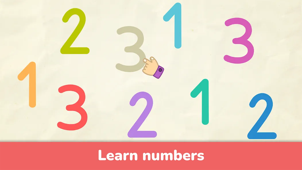 Numbers - 123 Games for Kids  [МОД Бесконечные монеты] Screenshot 1