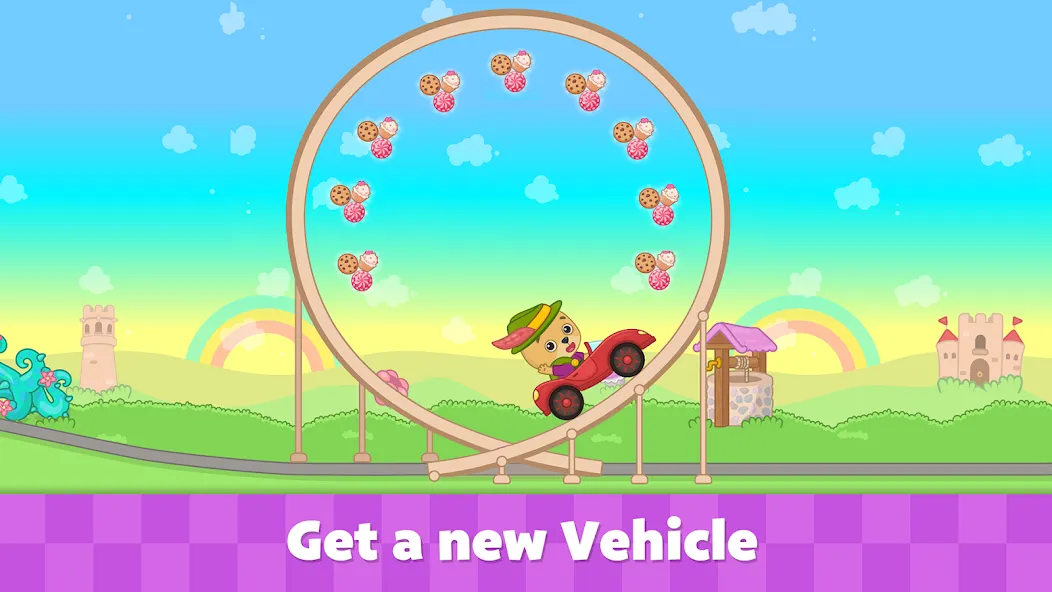 Bimi Boo Car Games for Kids  [МОД Все открыто] Screenshot 2