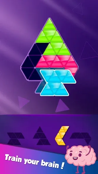 Block! Triangle Puzzle:Tangram  [МОД Все открыто] Screenshot 4