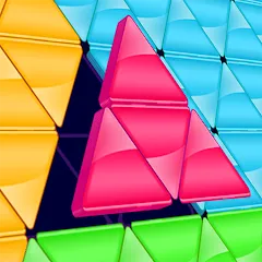 Взлом Block! Triangle Puzzle:Tangram  [МОД Все открыто] - полная версия apk на Андроид