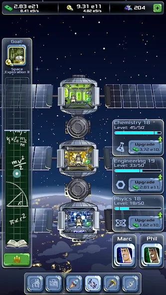 Idle Space Company (Айдл)  [МОД Unlimited Money] Screenshot 3