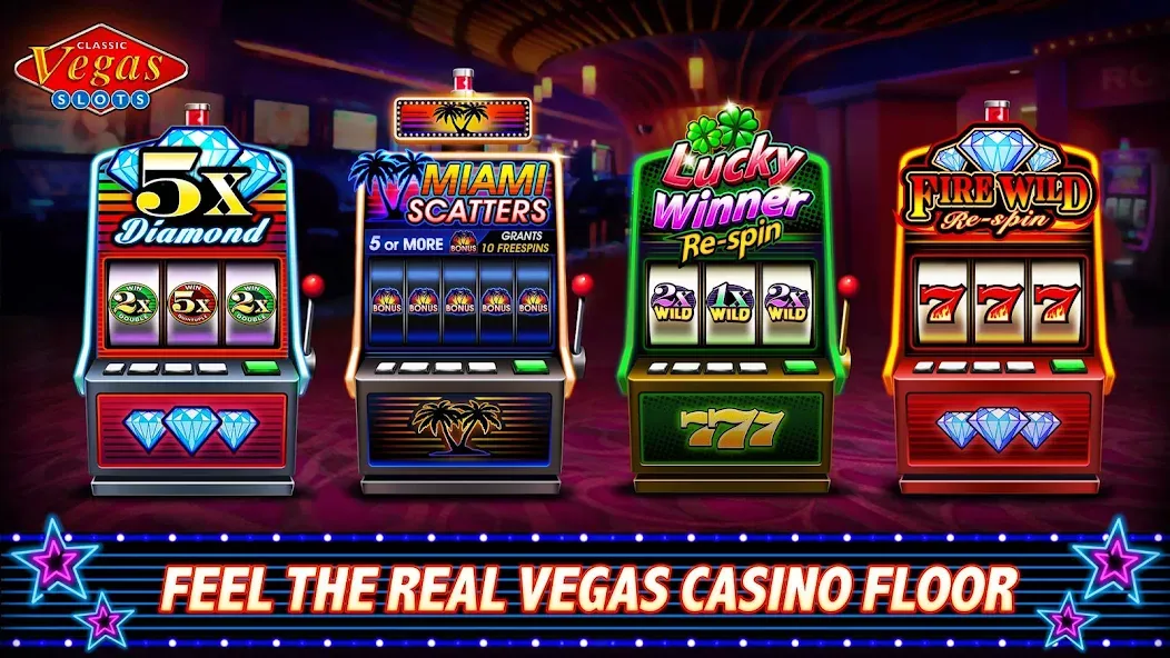 Super Win Slots - Vintage Slot (упер Вин Слотс)  [МОД Unlimited Money] Screenshot 3