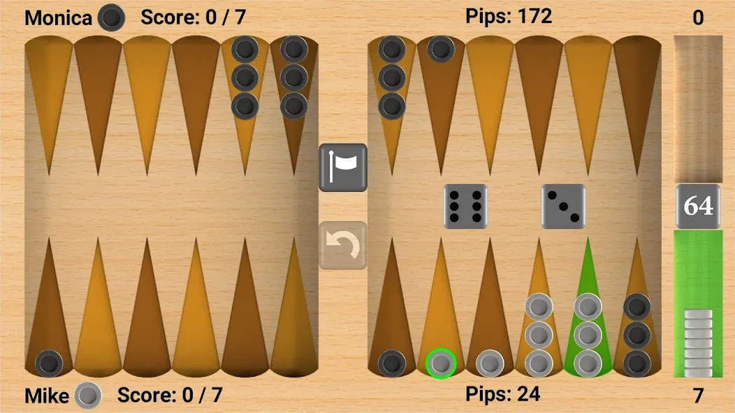 Bluetooth Backgammon  [МОД Unlocked] Screenshot 4