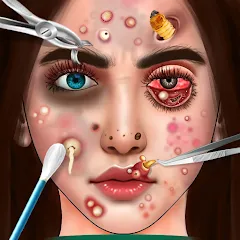 Взлом ASMR Doctor Makeup Salon games (АСМР)  [МОД Unlimited Money] - стабильная версия apk на Андроид