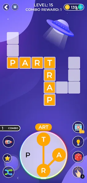 Word Game. Crossword Search Pu  [МОД Unlocked] Screenshot 5