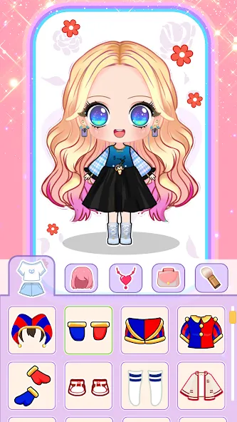 Doll Dress Up: Makeup Games (Долл Дресс Ап)  [МОД Unlimited Money] Screenshot 1