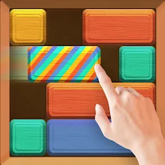 Взлом Falling Blocks: Sliding Puzzle (Фоллинг блоксы)  [МОД Бесконечные монеты] - полная версия apk на Андроид