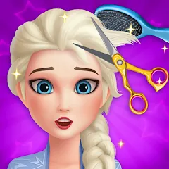 Скачать взломанную Hair Salon: Beauty Salon Game (Хэр Салон)  [МОД Unlimited Money] - стабильная версия apk на Андроид