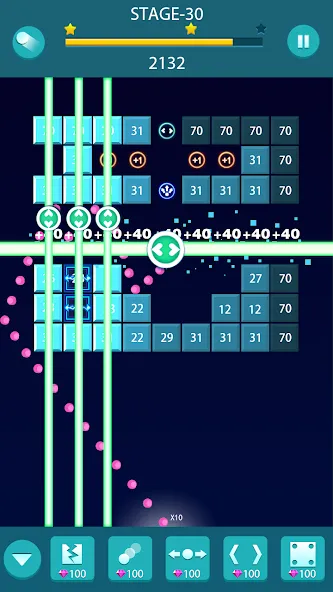 Bricks and Balls - Brick Game  [МОД Меню] Screenshot 3