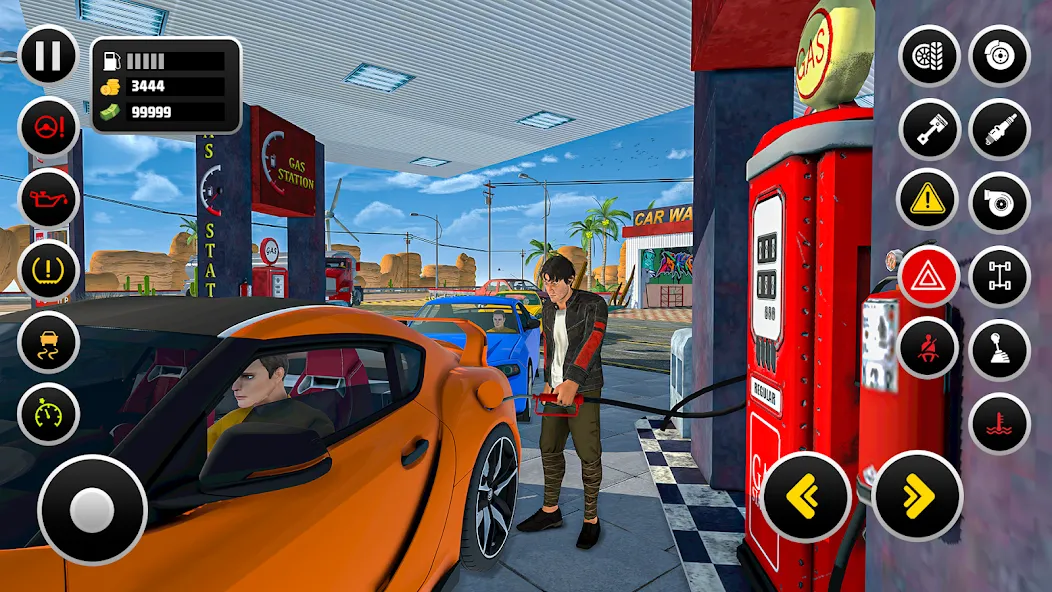 Gas Station Simulator Games  [МОД Unlimited Money] Screenshot 2