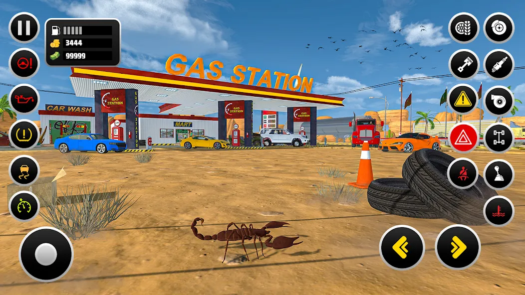 Gas Station Simulator Games  [МОД Unlimited Money] Screenshot 3