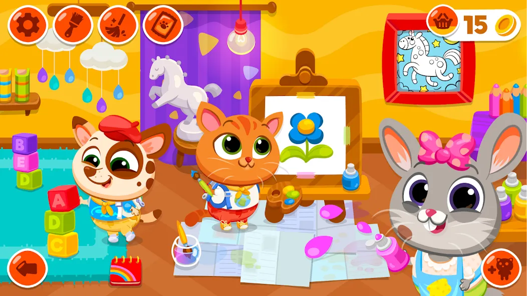 Bubbu School - My Virtual Pets (Буббу Скул)  [МОД Unlocked] Screenshot 4