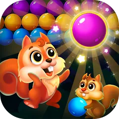 Взлом Bubble Shooter Rescue (Бабл Шутер Рескью)  [МОД Бесконечные деньги] - последняя версия apk на Андроид