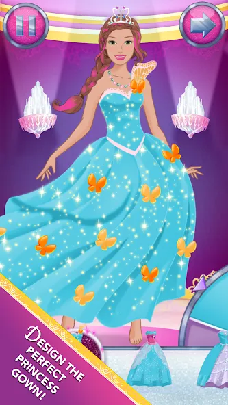 Barbie Magical Fashion  [МОД Бесконечные монеты] Screenshot 3