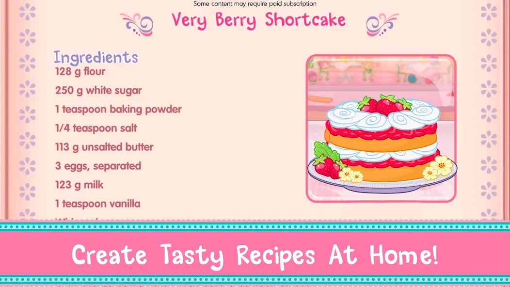 Strawberry Shortcake Bake Shop  [МОД Бесконечные деньги] Screenshot 4