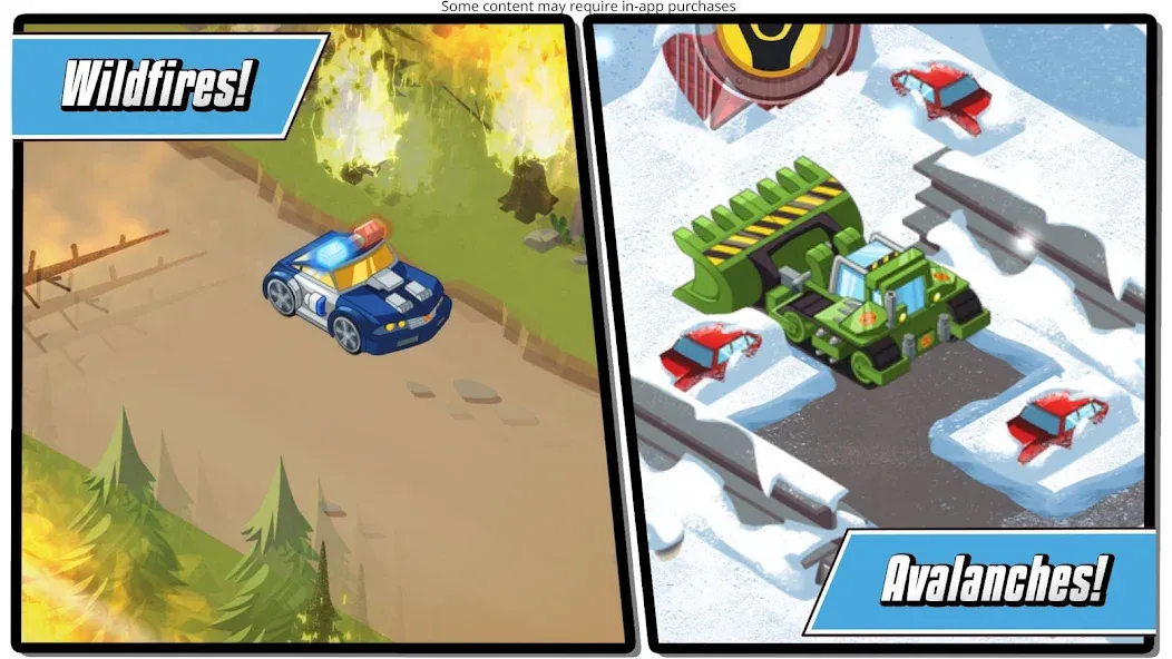 Transformers Rescue Bots: Hero (Трансформеры Роботы спасатели)  [МОД Бесконечные монеты] Screenshot 5