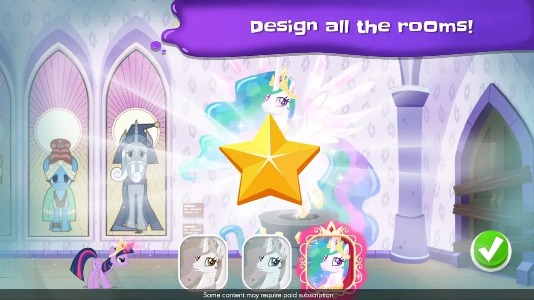 My Little Pony Color By Magic (Май Литл Пони)  [МОД Menu] Screenshot 3