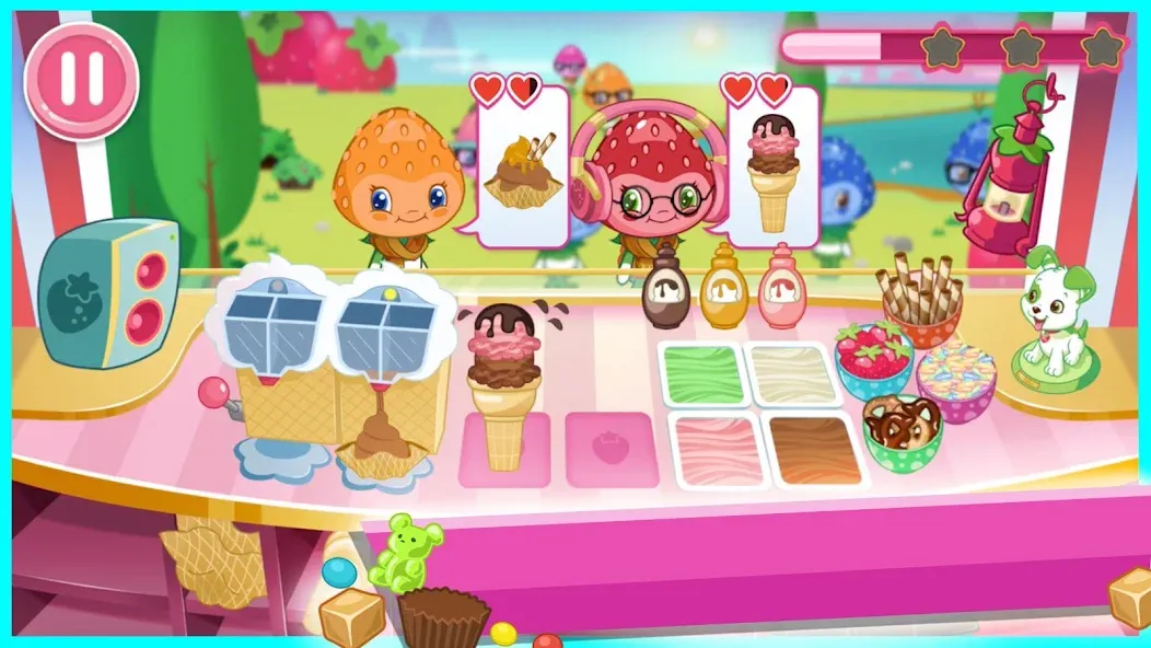 Strawberry Shortcake Ice Cream  [МОД Много денег] Screenshot 5