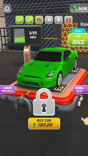 Dyno Racing (Дино Рейсинг)  [МОД Много денег] Screenshot 5