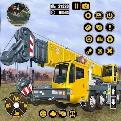 Взломанная Construction Machine Real JCB  [МОД Много монет] - последняя версия apk на Андроид