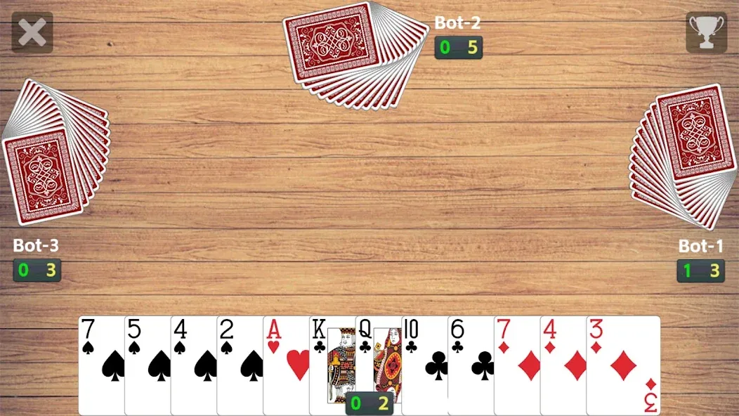 Callbreak League - Card Game (Колбрик Лига)  [МОД Unlocked] Screenshot 3