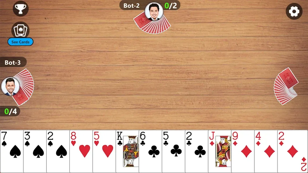 Callbreak Master 3 - Card Game  [МОД Unlocked] Screenshot 4