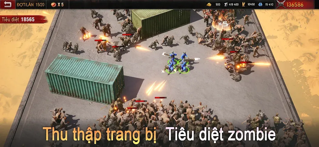 Binh Đoàn Z  [МОД Меню] Screenshot 1