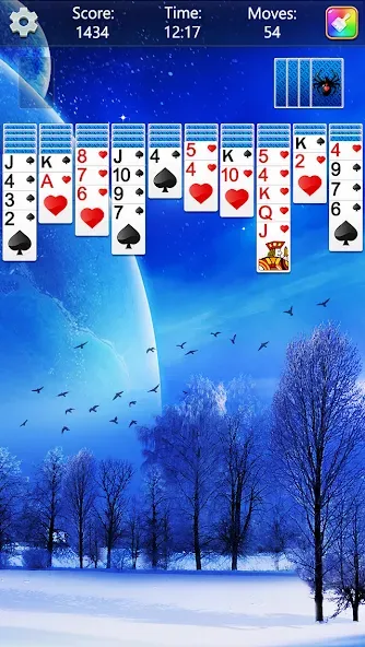 Spider Solitaire Fun (Спайдер Солитер Фан)  [МОД Много денег] Screenshot 5